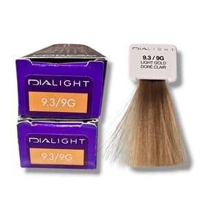 L'Oreal Professionnel DIALight 2 Tubes Ammonia-Free 9.3/9G Light Gold